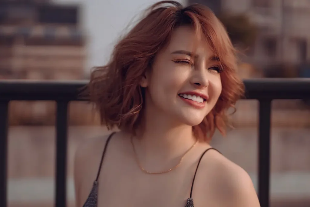 Mulher feliz